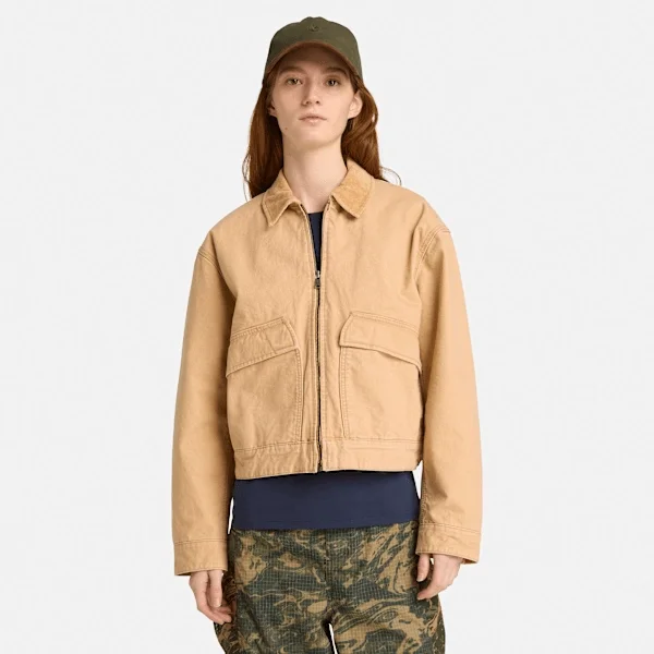 Strafford gewassen canvas jas voor dames Strafford gewassen canvas jas voor dames