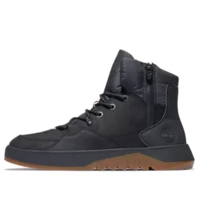 Supaway Side Zip Laarzen “Zwart Nubuck”