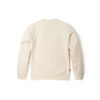 Sweatshirt met logo en ronde hals “Wit”