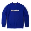 Sweatshirt met ronde hals “Blue”