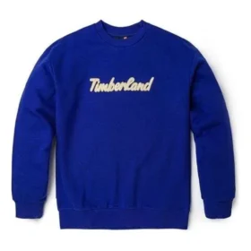 Sweatshirt met ronde hals “Blue”