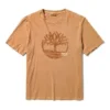 T-shirt met boomlogo “Tan”