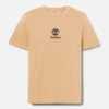 T-shirt met korte mouwen en gestapeld logo