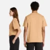 T-shirt met korte mouwen en gestapeld logo