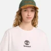 T-shirt met korte mouwen en gestapeld logo