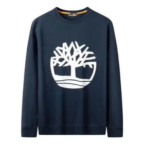T-shirt met lange mouwen en boomlogo “Navy”