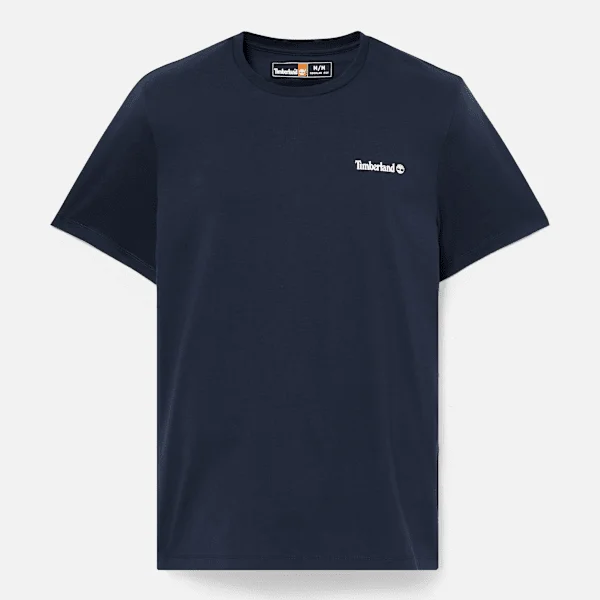 T-shirt met logo voor- en achterkant T-shirt met logo voor- en achterkant