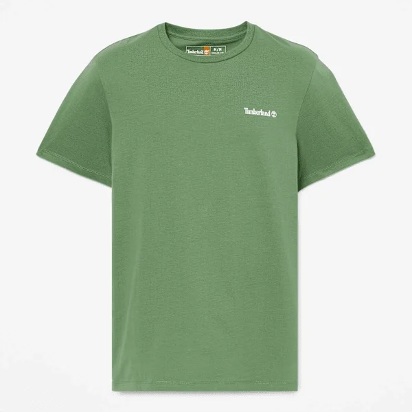 T-shirt met logo voor- en achterkant T-shirt met logo voor- en achterkant