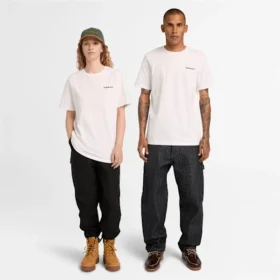 T-shirt met logo voor- en achterkant