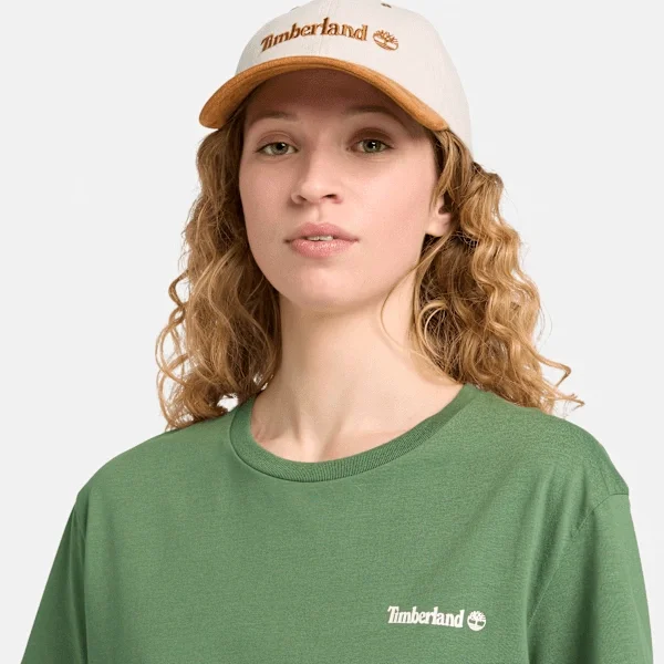 T-shirt met logo voor- en achterkant T-shirt met logo voor- en achterkant