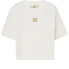 T-shirt met logo “Wit”