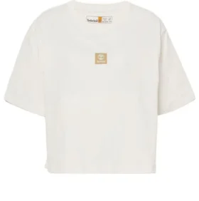 T-shirt met logo “Wit”