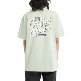 T-shirt met print “Light Green”