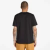 T-shirt met vierkant gestapeld logo en korte mouwen