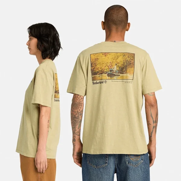 T-shirt met visfoto T-shirt met visfoto