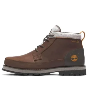 Timbercycle EK+ Chukka-laarzen “Bruin gerecycled leer”