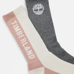 Timberland® 2-pack kleurblok crew sokken voor dames