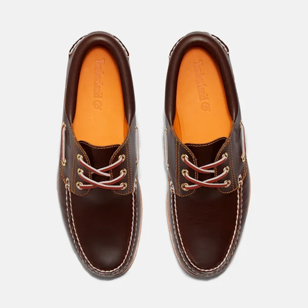 Timberland® Authentic 3-Eye Lug handgestikte bootschoen voor heren Timberland® Authentic 3-Eye Lug handgestikte bootschoen voor heren