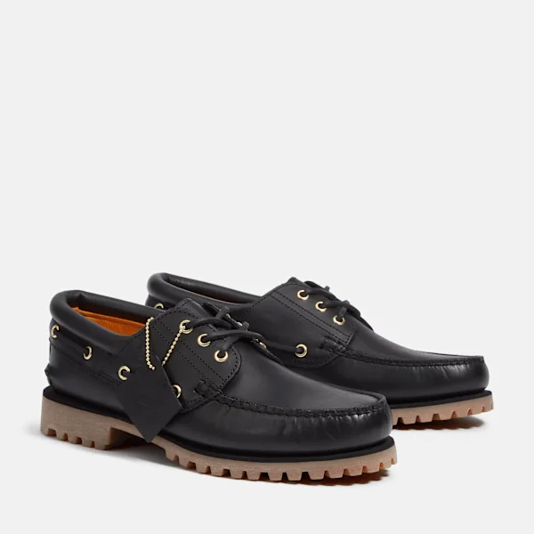 Timberland® Authentic 3-Eye Lug handgestikte bootschoen voor heren Timberland® Authentic 3-Eye Lug handgestikte bootschoen voor heren
