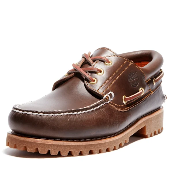 Timberland® Authentic 3-Eye Lug handgestikte bootschoen voor heren Timberland® Authentic 3-Eye Lug handgestikte bootschoen voor heren