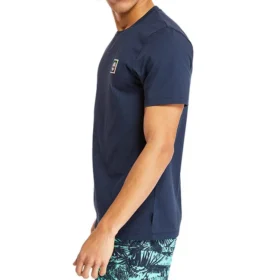 Timberland Casual met korte mouwen en ronde hals Blauw