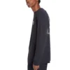 Timberland Casual met print, ronde hals, lange mouwen, zwart