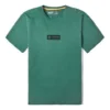Timberland Casual Ronde Hals met Print Korte Mouwen Donkergroen