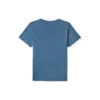 Timberland Casual T-shirt met ronde hals en print, korte mouwen, blauw