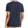 Timberland Casual T-shirt met ronde hals en print, korte mouwen, blauw