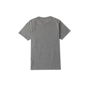 Timberland Casual T-shirt met ronde hals en print, korte mouwen, grijs