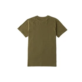 Timberland Casual T-shirt met ronde hals en print, korte mouwen, groen