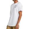 Timberland Casual T-shirt met ronde hals en print, korte mouwen, wit