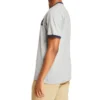 Timberland Colorblock kraag met logo print, korte mouwen, grijs