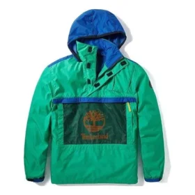 Timberland Contrasting Colors Pullover met capuchon en zakken