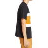 Timberland Contrastkleurige stiksels Color Block Korte mouw Zwart