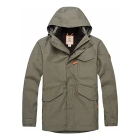 Timberland effen Stay Warm-jas grijsgroen