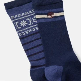 Timberland® Fair Isle Crew-sokken voor heren, 2-pack Timberland® Fair Isle Crew-sokken voor heren, 2-pack