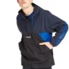 Timberland jas met mouwlogo en grote zak, marineblauw