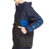 Timberland jas met mouwlogo en grote zak, marineblauw