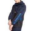 Timberland jas met mouwlogo en grote zak, marineblauw