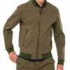 Timberland Logo Pocket Zipper Jassen bosgroen