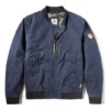 Timberland Logo Pocket Zipper pilotenjas Blauw