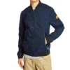Timberland Logo Pocket Zipper pilotenjas Blauw