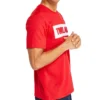 Timberland Logo-print Casual Korte Mouw Rood