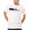 Timberland Logo-print Korte mouw Wit