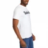 Timberland Logo-print Korte mouw Wit