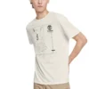 Timberland met print, korte mouwen, wit