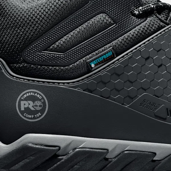 Timberland PRO Ridgework waterdichte werklaars met veiligheidsneus voor heren Timberland PRO Ridgework waterdichte werklaars met veiligheidsneus voor heren