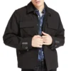 Timberland Reflecterend Cargo-jack met meerdere zakken Zwart