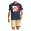 Timberland Ronde Hals met Print Korte Mouw Blauw